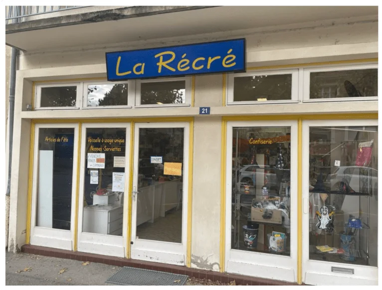 Devanture La Récré